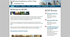 Desktop Screenshot of ecnyweb.com